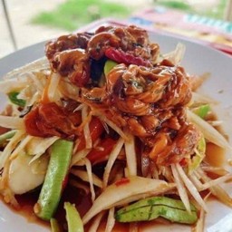 ตำปูปลาร้าหอยดอง