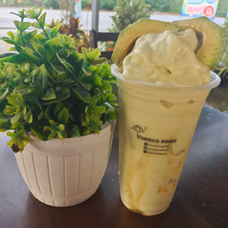 อโวคาโด้มะพร้าวนมสดน้ำผึ้ง