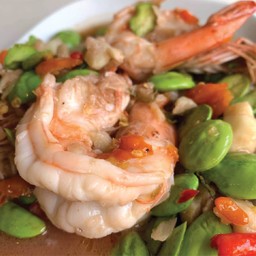 สะตอผัดกุ้ง