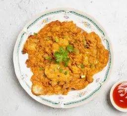 ข้าวราดไข่เจียวหมูสับ