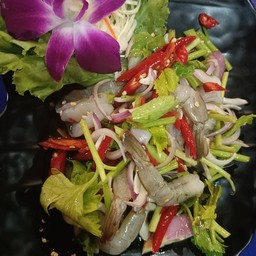 ยำกุ้งสด