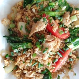 ข้าวผัดรถไฟ(ข้าวผัดหมูโบราณ)