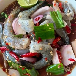 ร้านน้องหนึ่งหมึกย่างสด สี่แยก 70 ไร่