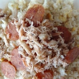 ข้าวผัดปูใส่กุนเชียง