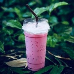 Iced Pink Milk
