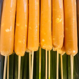 ไส้กรอกไก่ชีสเนย