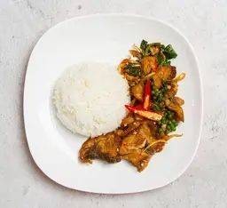 ข้าวราดผัดฉ่า