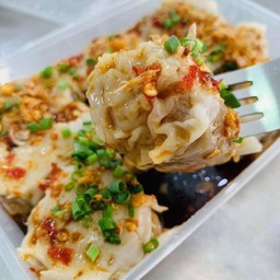 เกี๊ยวหมูกุ้งแป้งขาว