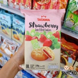คุกกี้สอดไส้แยมสตรอเบอร์รี่ ตราทาทาวา