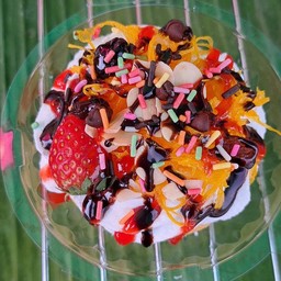 วาฟเฟิลไส้ทะลัก&ครีมระเบิดสไตล์เกาหลี -