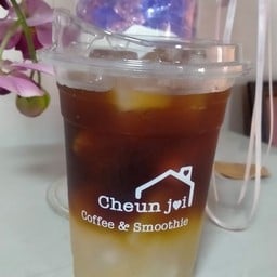 อเมริกาโน่น้ำช่อดอกมะพร้าว