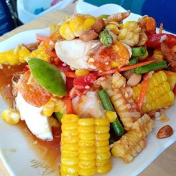 ข้าวโพดไข่เค็ม