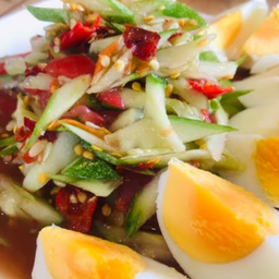 ตำแตงไข่ต้ม