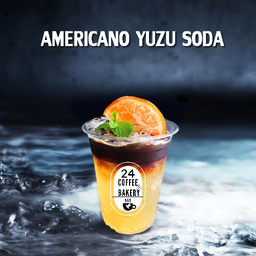 อเมริกาโน่ส้มยูซุโซดา