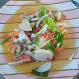 ยำหมูยอ (กับข้าว)