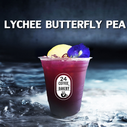 ชาอัญชันลิ้นจี่