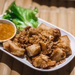 หมูสามชั้นทอด