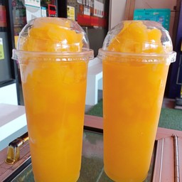 น้ำส้มสดปั่น