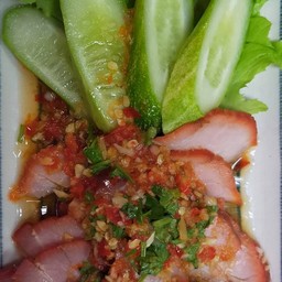 หมูแดงมะนาว