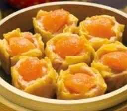 ขนมจีบกุ้งไข่เค็ม