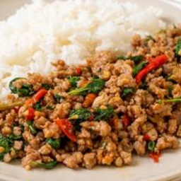 ข้าวกะเพราหมู