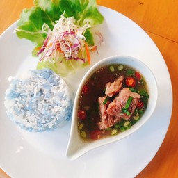 ข้าว ซุปเปอร์เนื้อตุ๋น