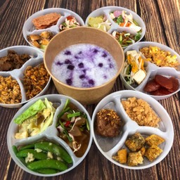 ชุด ละมุน (เถียนเดะ )(กับ 4 อย่าง ข้าวต้ม 2 ที่)