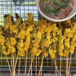 หมึกย่าง บ้านเกาะ