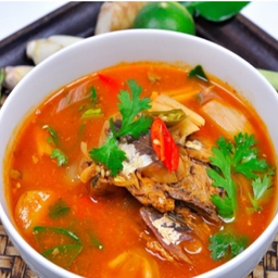 ต้มยำปลากระป๋อง (กับข้าว)