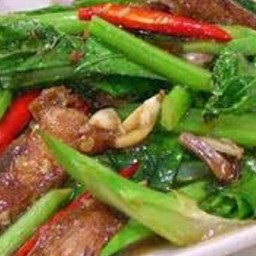 คะน้าผัด