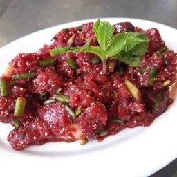 ลาบอุบล ตลาดหน้า(ร.พ เกษมราษ์) ตลาดระเบาะไผ่