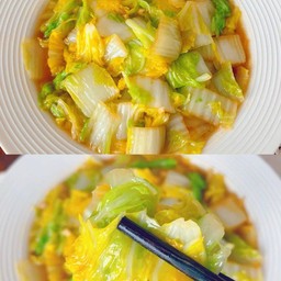 ผักกาดขาวผัดเปรี้ยว