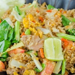 Fried Rice With Pork-Egg