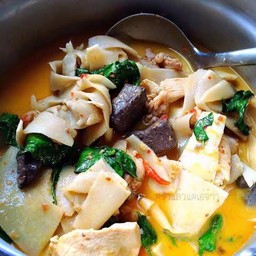 แกงไก่กะทิหน่อไม้ดอง