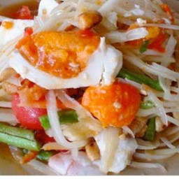 ตำไทยไข่เค็ม