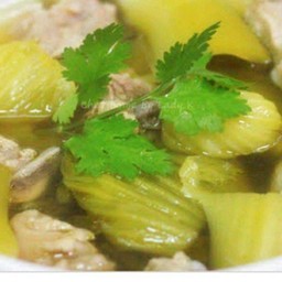 ต้มผักกาดดอง