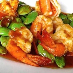 สะตอผัดกะปิกุ้ง (แบบกับข้าว)