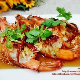 กุ้งผัดซอสมะขาม