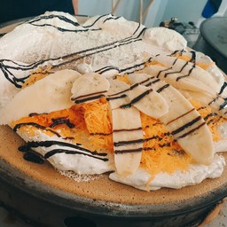 ครีมขนมเบื้อง ฝอยทอง กล้วยหอม