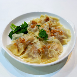 เกี๊ยวกุ้งลวกจิ้ม Shrimp wontons