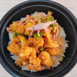 ข้าวยำไก่ ไก่แซ่บเวอร์