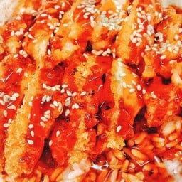 ข้าวหมูทอดฉู่ฉี่