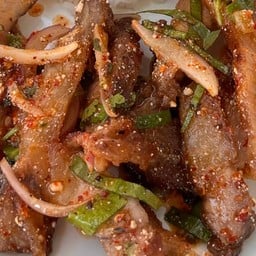 ข้าวหน้ายำ(เยื้องหน้าเทคนิค)