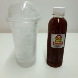 ชามะนาว + น้ำแข็ง