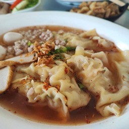 เกี๊ยวกุ้งต้มยำ(น้ำ) สูตรมะนาวสด แซ่บจัดจ้าน