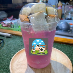 ปังเย็นนมชมพู