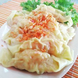 เกี๊ยวกุ้งเด้งลวกจิ้ม