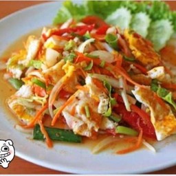 ยําไข่ดาว