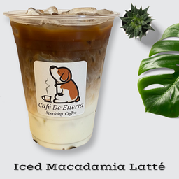 Iced Macadamia Latte - แมคคาเดเมียลาเต้เย็น