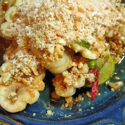 ตำมังคุดน้ำปลาหวาน